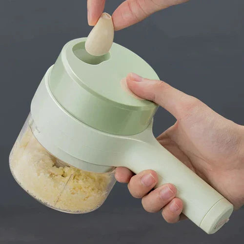 Cortador multifuncional de Alimentos + Cepillo de Limpieza
