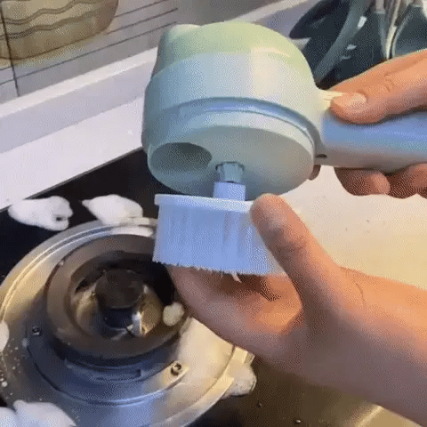 Cortador multifuncional de Alimentos + Cepillo de Limpieza