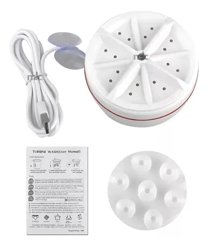 MINI LAVADORA TURBINA PORTATIL