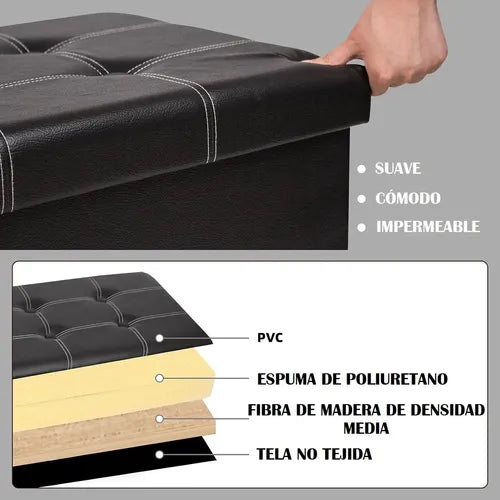 Baúl Organizador Plegable 3 en 1