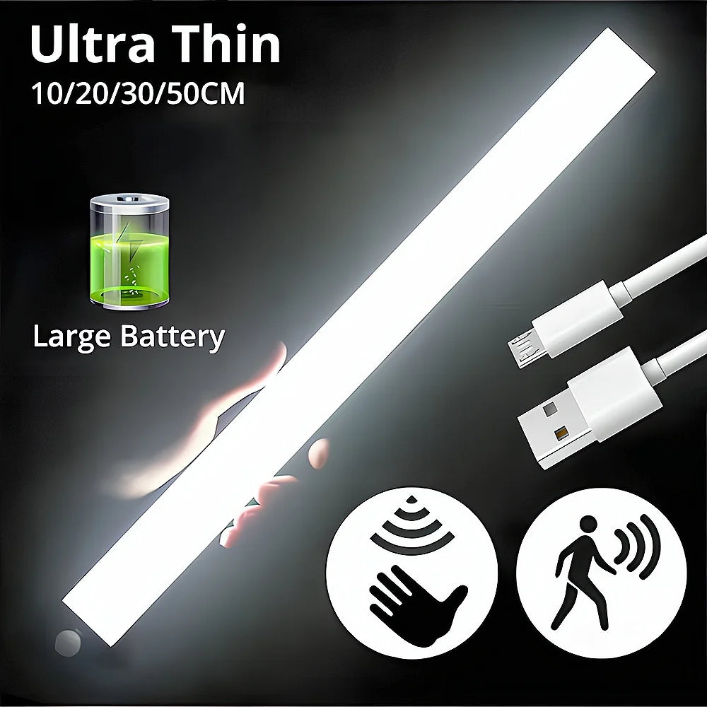 Barra de Luz LED Blanca con Sensor + ENVIO GRATIS