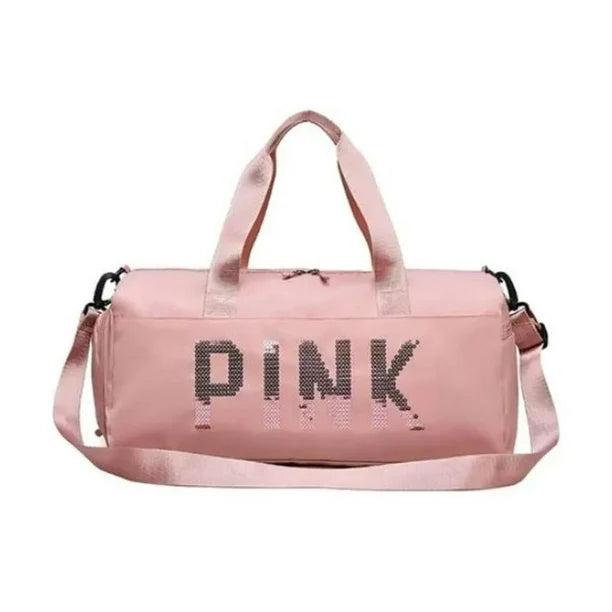 BOLSO DE GIMNASIO O VIAJE PINK