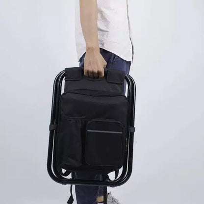 SILLA DE PESCA PLEGABLE CON CONSERVADORA