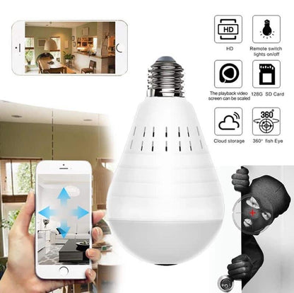 Lampara con Cámara 360° HD® + ENVIO GRATIS