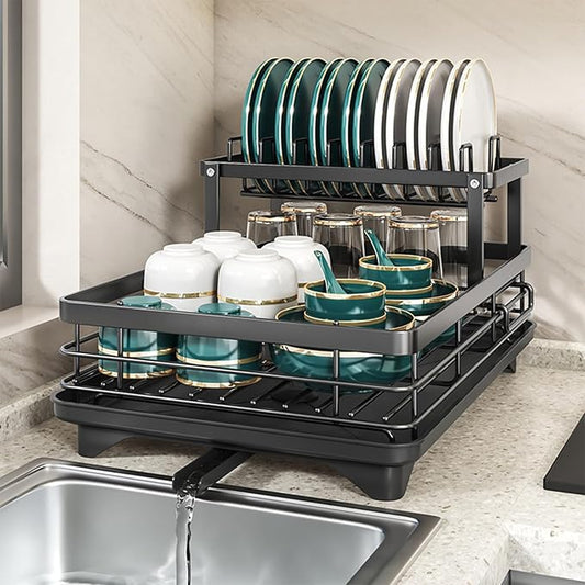 ESCURRIDOR DE PLATOS CON DRENAJE + ENVIO GRATIS