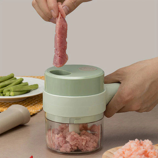 Cortador multifuncional de Alimentos + Cepillo de Limpieza