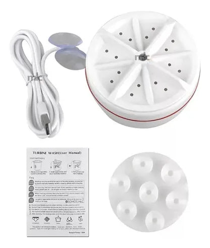MINI LAVADORA TURBINA PORTATIL