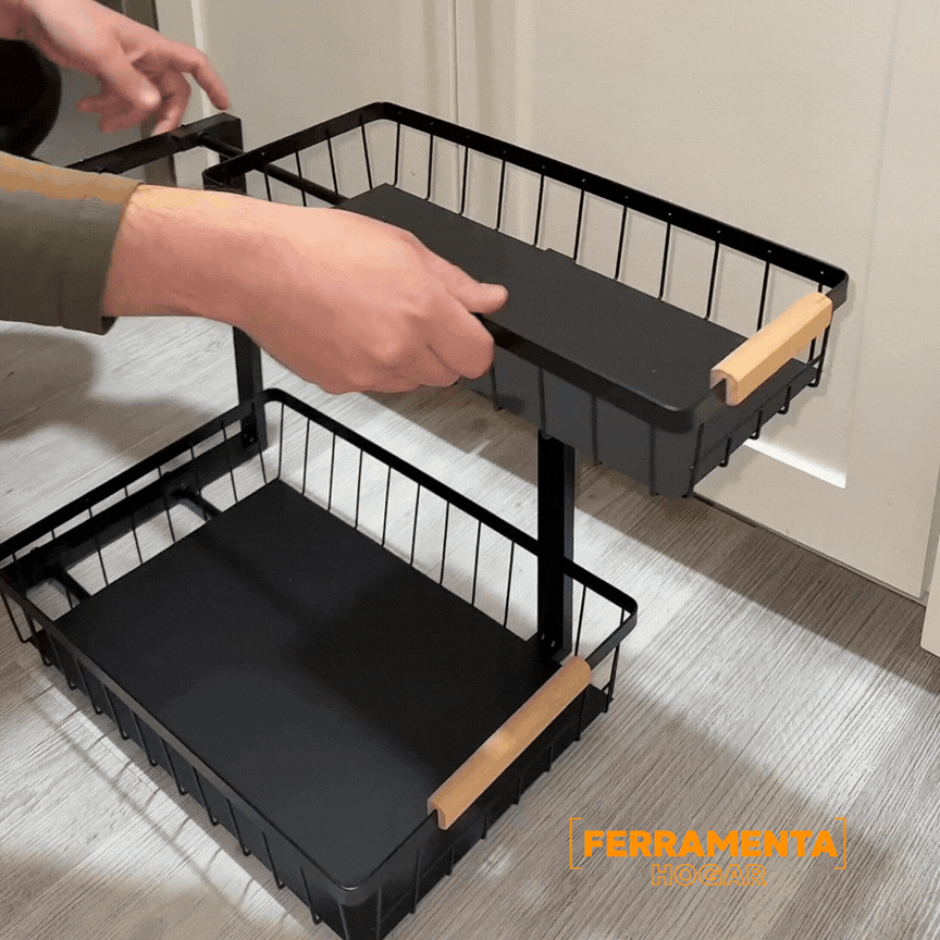 ORGANIZADOR DESLIZABLE DE 2 NIVELES + ENVIO GRATIS