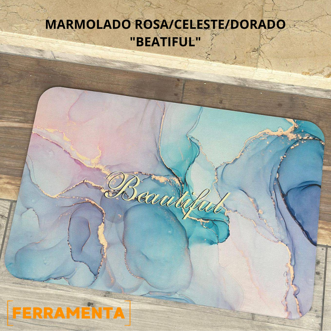 Alfombra Super Absorbente para Baño