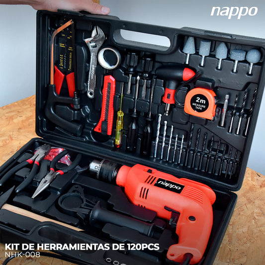 Kit de herramientas de 120pcs NHK-008