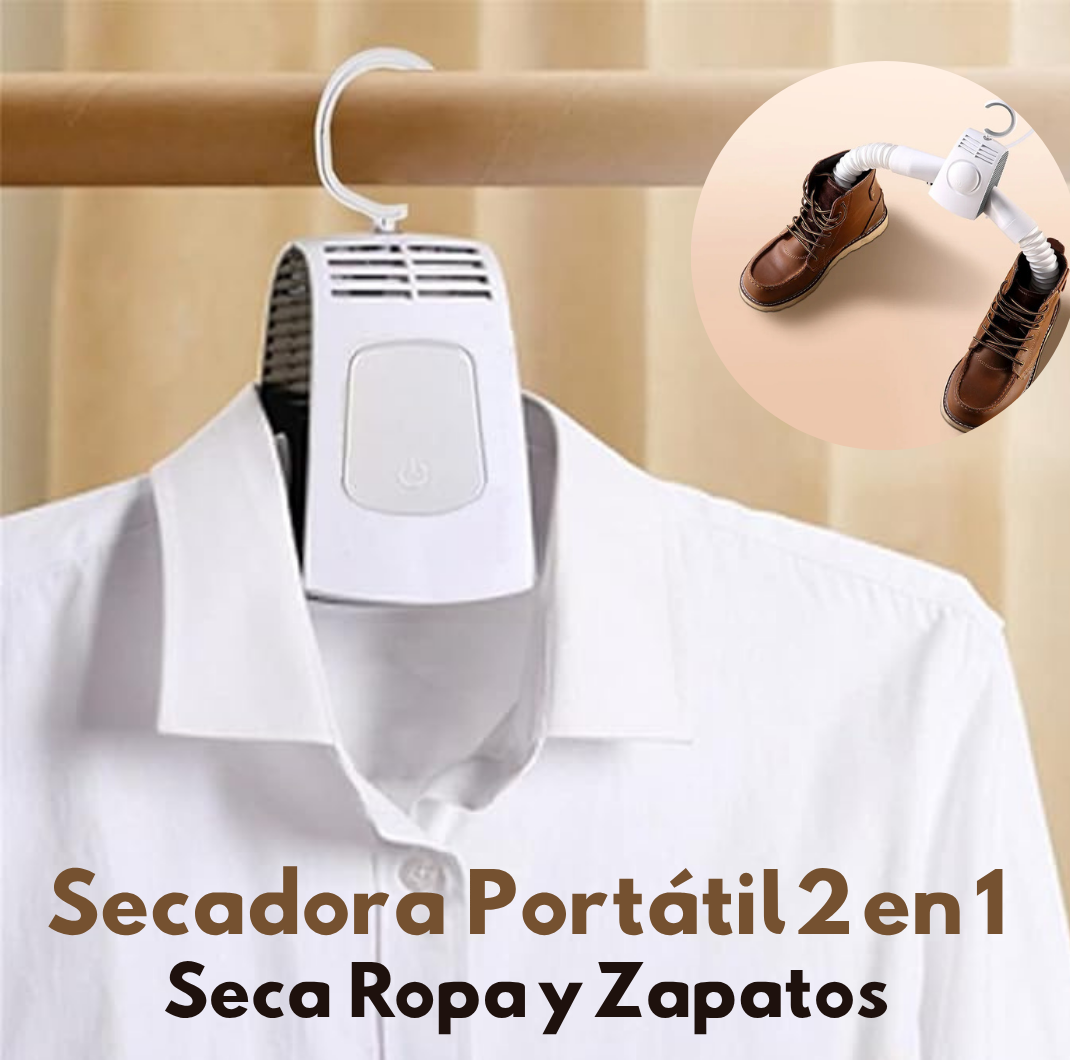 SECADOR 2 EN 1, ROPA Y CALZADO