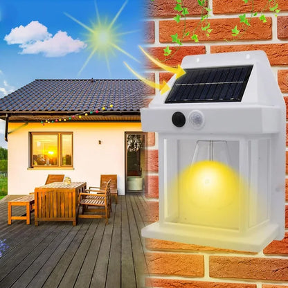 APLIQUE SOLAR TIPO FAROL VINTAGE