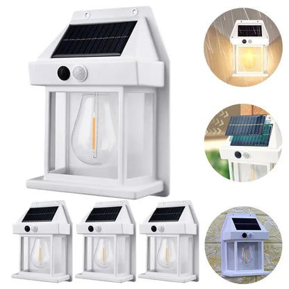APLIQUE SOLAR TIPO FAROL VINTAGE
