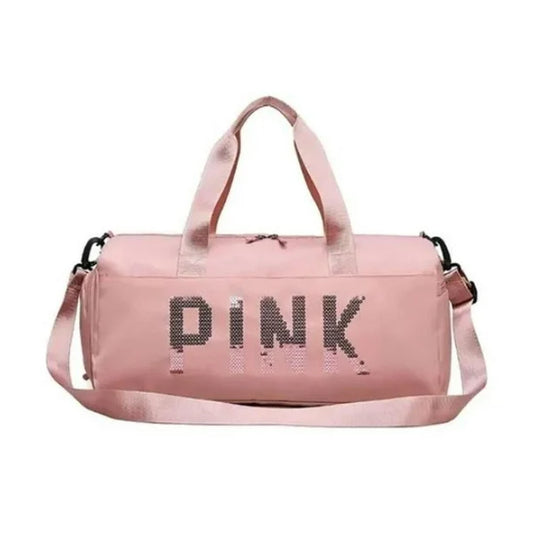 BOLSO DE GIMNASIO O VIAJE PINK