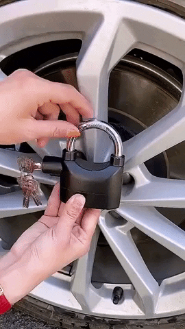 CANDADO LARGO CON ALARMA + ENVIO GRATIS