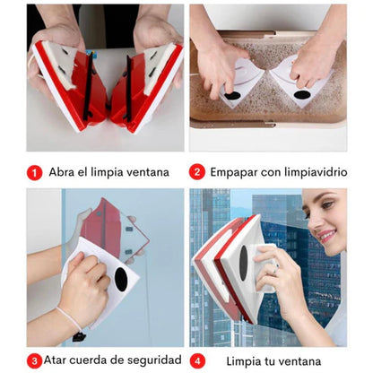 Limpiador de ventanas Double-Sided